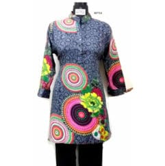 Printed cotton kurti blouse